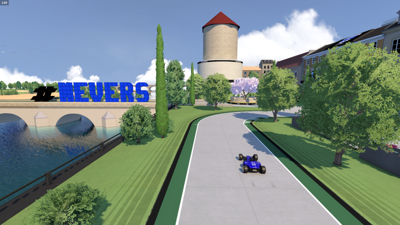 Circuit personnalisé avec le pont de Loire